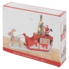 Wooden Sleigh Advent Calendar