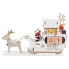 Wooden Sleigh Advent Calendar