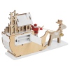 Wooden Sleigh Advent Calendar