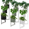 Tall Metal Modern 3-Tiered Plant Stand