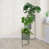 Tall Metal Modern 3-Tiered Plant Stand