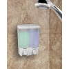 Wall Mounted Clear Double Dispenser [622501]