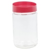 ZESTGLAS Glass Jar With Plastic Lid