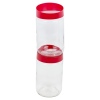 ZESTGLAS Glass Jar With Plastic Lid