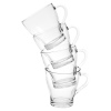 4Pc Clear Coffee Tea Mug Set [108775]