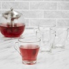 4Pc Clear Coffee Tea Mug Set [108775]