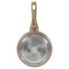 URBN-CHEF Rose Gold Pots & Pans With Wood Look Handles