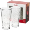 Single 0.58L Coca-Cola Clear Glass [428515]