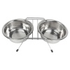 Twin Dog Feeding Bowl 2 x 550ml [2389387]