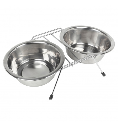 Twin Dog Feeding Bowl 2 x 550ml [2389387]