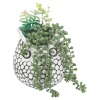 Cement Pot With Artificial Plant [546593]