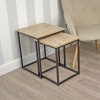 2 Pc LOFT Side Tables  [513538]