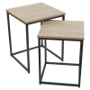 2 Pc LOFT Side Tables  [513538]