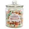 Glass Storage Sweet Jar With Decals [266194]