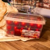 70 Christmas Baubles in Plastic Clip Lid Storage Box