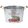 Galvanized Round Metal Drinks Bucket Tub 2 ASS [020404]