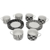 Cup and Saucer Coffee Set