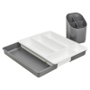 Cutlery Drainer Basket and Extendable Plastic Cutlery Drawer