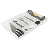 Cutlery Drainer Basket and Extendable Plastic Cutlery Drawer