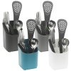 Cutlery Drainer Basket and Extendable Plastic Cutlery Drawer