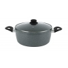 4 Pc DALEMOOR Forged Casserole, Grill & Frying Pan Set