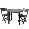 TONDO Table + Birki Garden Chairs