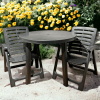 TONDO Table + Birki Garden Chairs