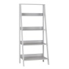 55'' Sophia Wooden Ladder Bookcase Grey [779245]