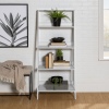 55'' Sophia Wooden Ladder Bookcase Grey [779245]