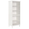 70'' 5 Shelf Solid Wood Bookcase