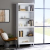 70'' 5 Shelf Solid Wood Bookcase