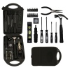 Tool Set 11pcs Black Plastic Kit