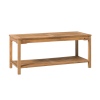 Solid Acacia Wood Outdoor Patio Coffee Table [780975][376462]