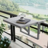 Stockholm Adjustable Hanging Balcony Folding Deck Tables