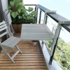 Toronto Adjustable Hanging Balcony Folding Deck Tables