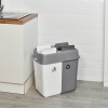 100L Zero Waste Bin With 2 Compartments (Includes 2 base connectors)