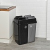 100L Zero Waste Bin With 2 Compartments (Includes 2 base connectors)