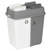 100L Zero Waste Bin With 2 Compartments (Includes 2 base connectors)