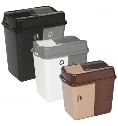 100L Zero Waste Bin With 2 Compartments (Includes 2 base connectors)