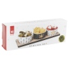 Christmas Design Nibbles Dishes & Serving Tray Set [359344]