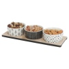 Christmas Design Nibbles Dishes & Serving Tray Set [359344]