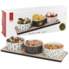 Christmas Design Nibbles Dishes & Serving Tray Set [359344]