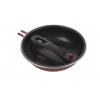 3 Piece Camping Frying Pan Set (Red - 205213)