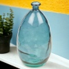 3.4L LOU Tear Shaped Recycled Glass Vase