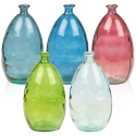 3.4L LOU Tear Shaped Recycled Glass Vase