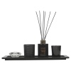 Black & Gold 5pcs Tealight, Reed Diffuser & Candle Tray Aroma Set [999918]