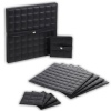 Placemats and Coasters Set Black