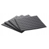 Placemats and Coasters Set Black