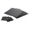 Placemats and Coasters Set Black