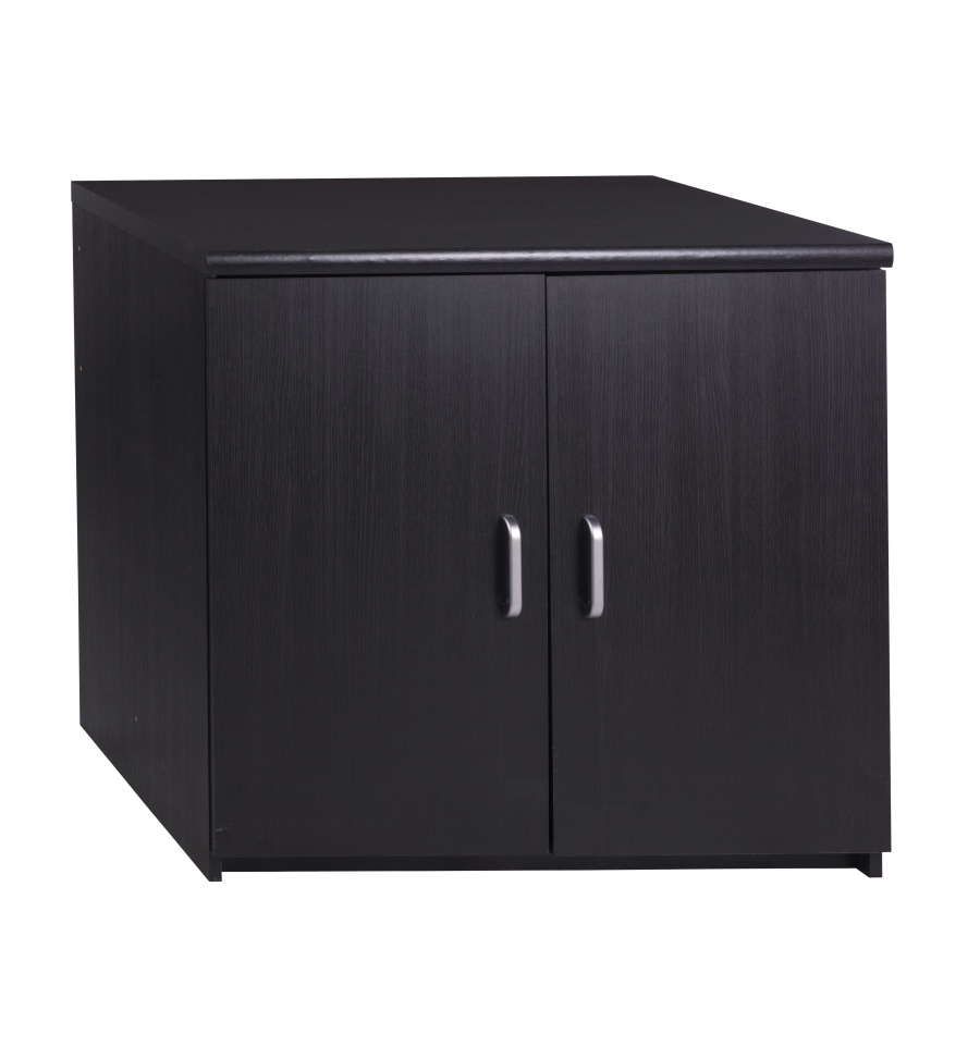 Marino 2 Door Cupboard Black